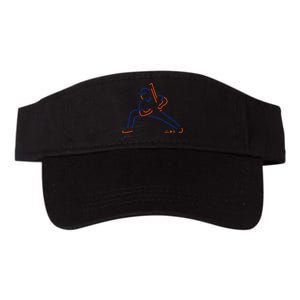 Juan Neon New York Baseball Valucap Bio-Washed Visor