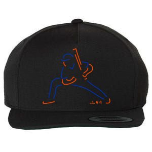 Juan Neon New York Baseball Wool Snapback Cap