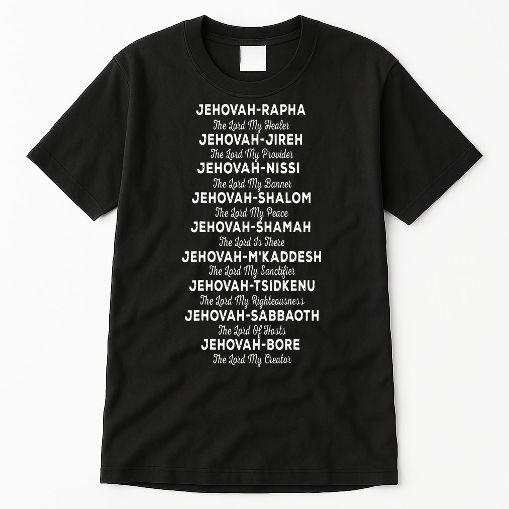 JehovahRapha Names Of God Christian Costume Tall T-Shirt