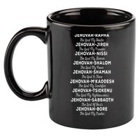 JehovahRapha Names Of God Christian Costume 11oz C Handle Ceramic Mug