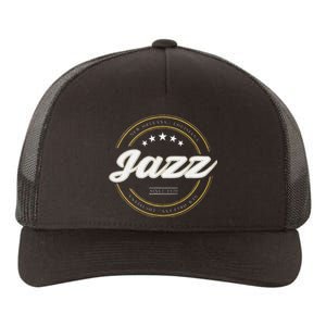 Jazz New Orleans Louisiana Jazz Music Player Classical Jazz Yupoong Adult 5-Panel Trucker Hat