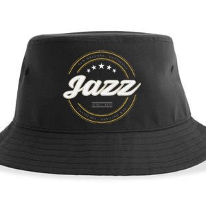 Jazz New Orleans Louisiana Jazz Music Player Classical Jazz Sustainable Bucket Hat