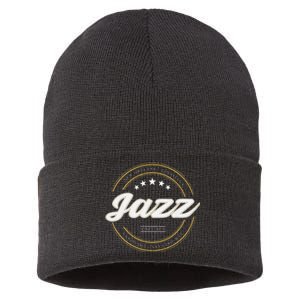 Jazz New Orleans Louisiana Jazz Music Player Classical Jazz Sustainable Knit Beanie