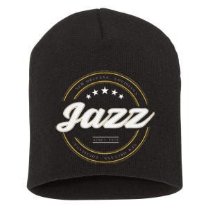 Jazz New Orleans Louisiana Jazz Music Player Classical Jazz Short Acrylic Beanie