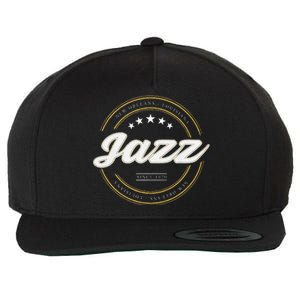 Jazz New Orleans Louisiana Jazz Music Player Classical Jazz Wool Snapback Cap