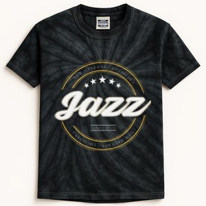 Jazz New Orleans Louisiana Jazz Music Player Classical Jazz Kids Tie-Dye T-Shirt