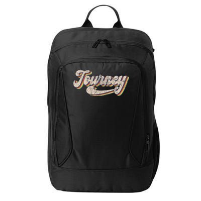 Journey Name Personalized Vintage Retro City Backpack