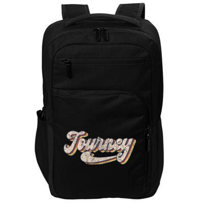 Journey Name Personalized Vintage Retro Impact Tech Backpack