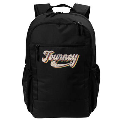 Journey Name Personalized Vintage Retro Daily Commute Backpack