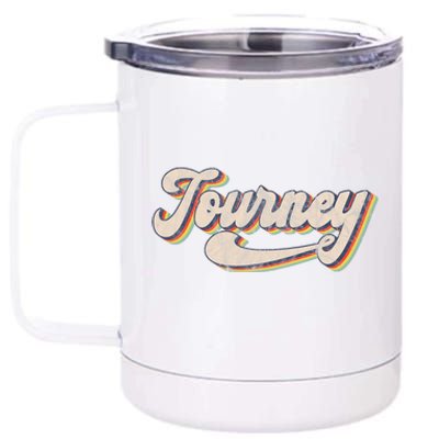 Journey Name Personalized Vintage Retro 12 oz Stainless Steel Tumbler Cup