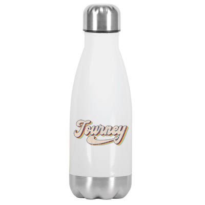 Journey Name Personalized Vintage Retro Stainless Steel Insulated Water Bottle