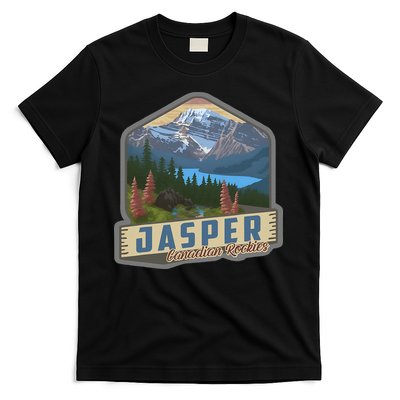Jasper National Park Canadian Rockies Us Parks Camping T-Shirt