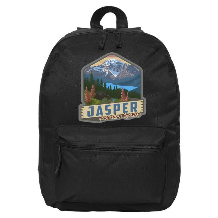 Jasper National Park Canadian Rockies Us Parks Camping 16 in Basic Backpack