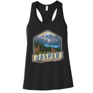 Jasper National Park Canadian Rockies Us Parks Camping Women's Racerback Tank