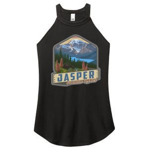 Jasper National Park Canadian Rockies Us Parks Camping Women's Perfect Tri Rocker Tank