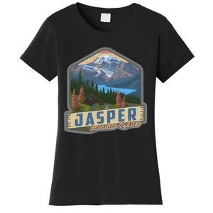 Jasper National Park Canadian Rockies Us Parks Camping Women's T-Shirt