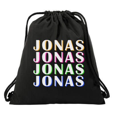 Jonas Name Pride First Given Funny Gift Drawstring Bag