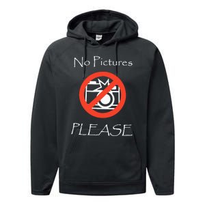 Jxxyy No Pictures Please Performance Fleece Hoodie