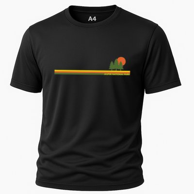 Jasper National Park Pine Trees Sun Cooling Performance Crew T-Shirt