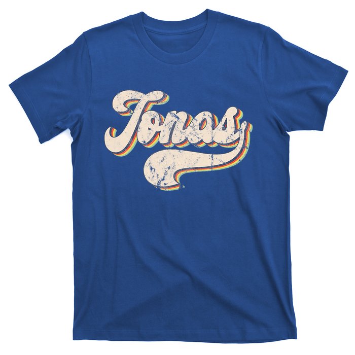 Jonas Name Personalized Vintage Retro T-Shirt