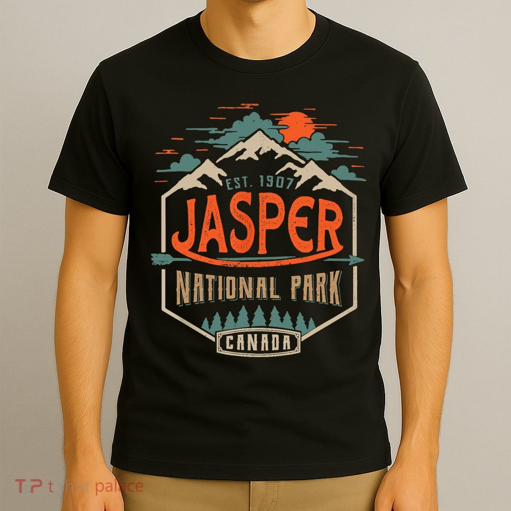 Jasper National Park, Alberta, Canada Exploration Travel T-Shirt