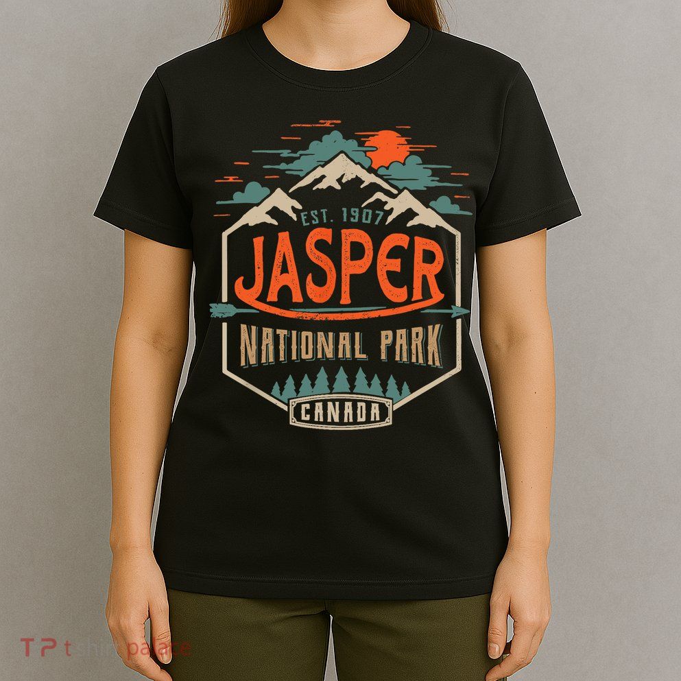 Jasper National Park, Alberta, Canada Exploration Travel T-Shirt
