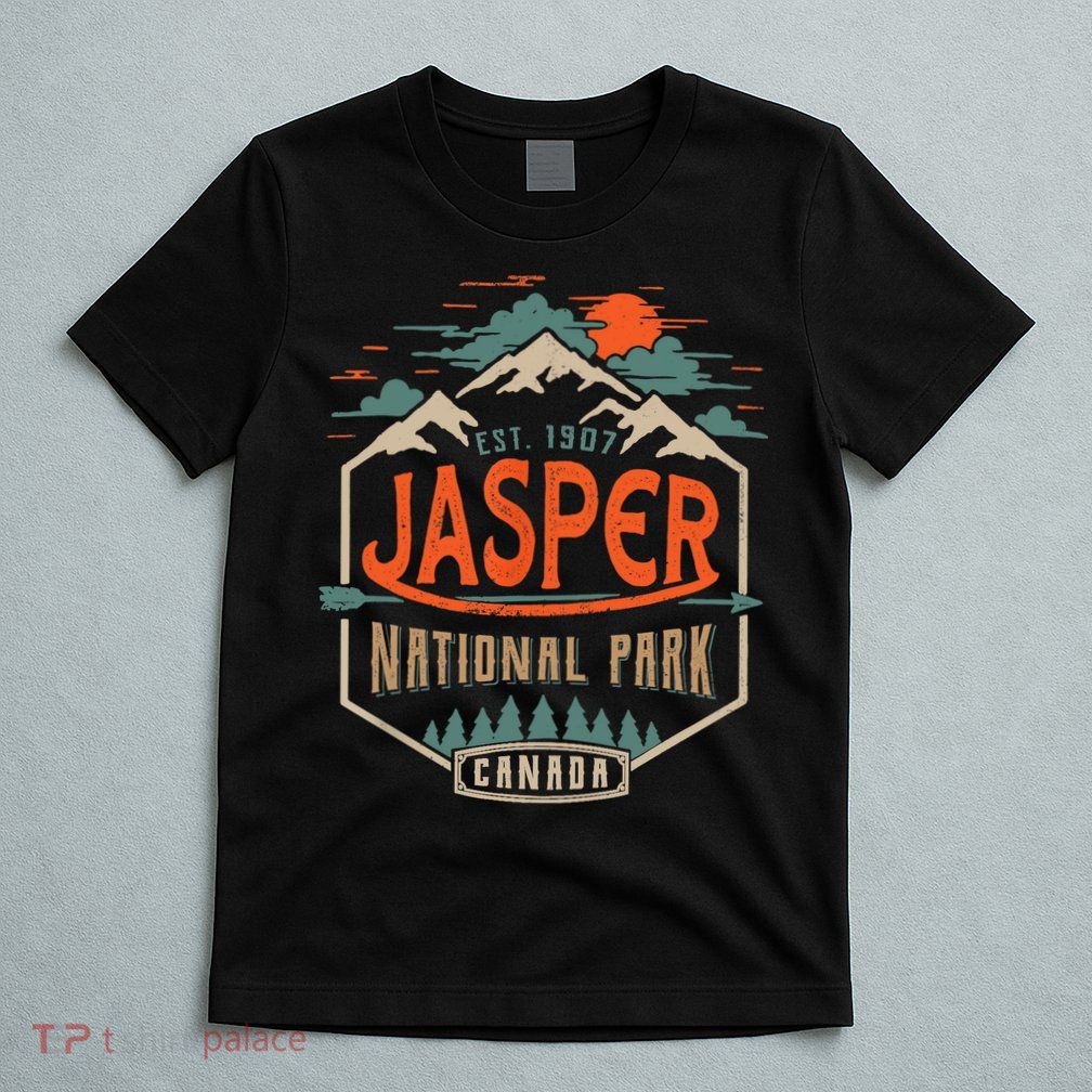 Jasper National Park, Alberta, Canada Exploration Travel T-Shirt