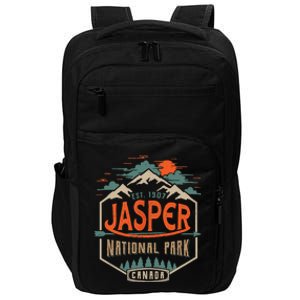 Jasper National Park, Alberta, Canada Exploration Travel Impact Tech Backpack