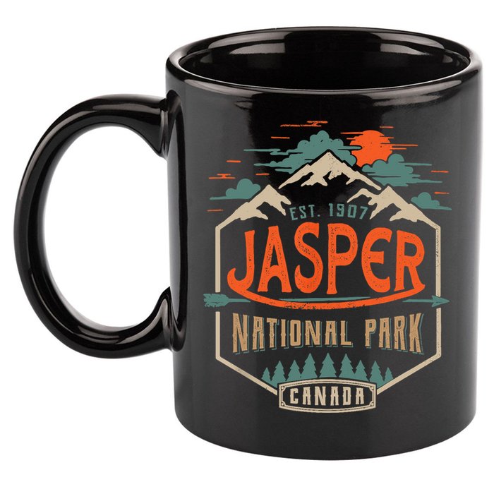 Jasper National Park, Alberta, Canada Exploration Travel 11oz C Handle Ceramic Mug