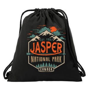 Jasper National Park, Alberta, Canada Exploration Travel Drawstring Bag