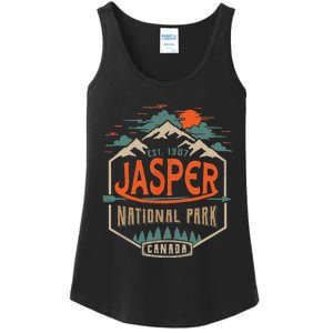 Jasper National Park, Alberta, Canada Exploration Travel Ladies Essential Tank