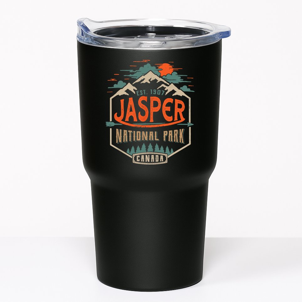 Jasper National Park, Alberta, Canada Exploration Travel Tumbler