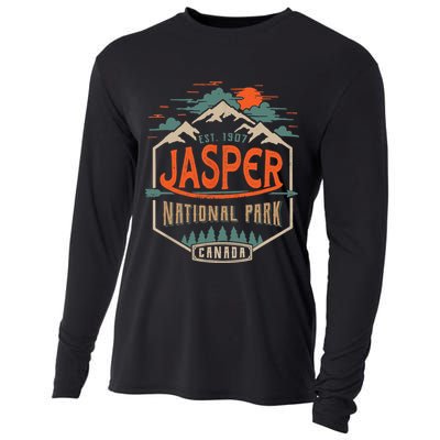 Jasper National Park, Alberta, Canada Exploration Travel Cooling Performance Long Sleeve Crew