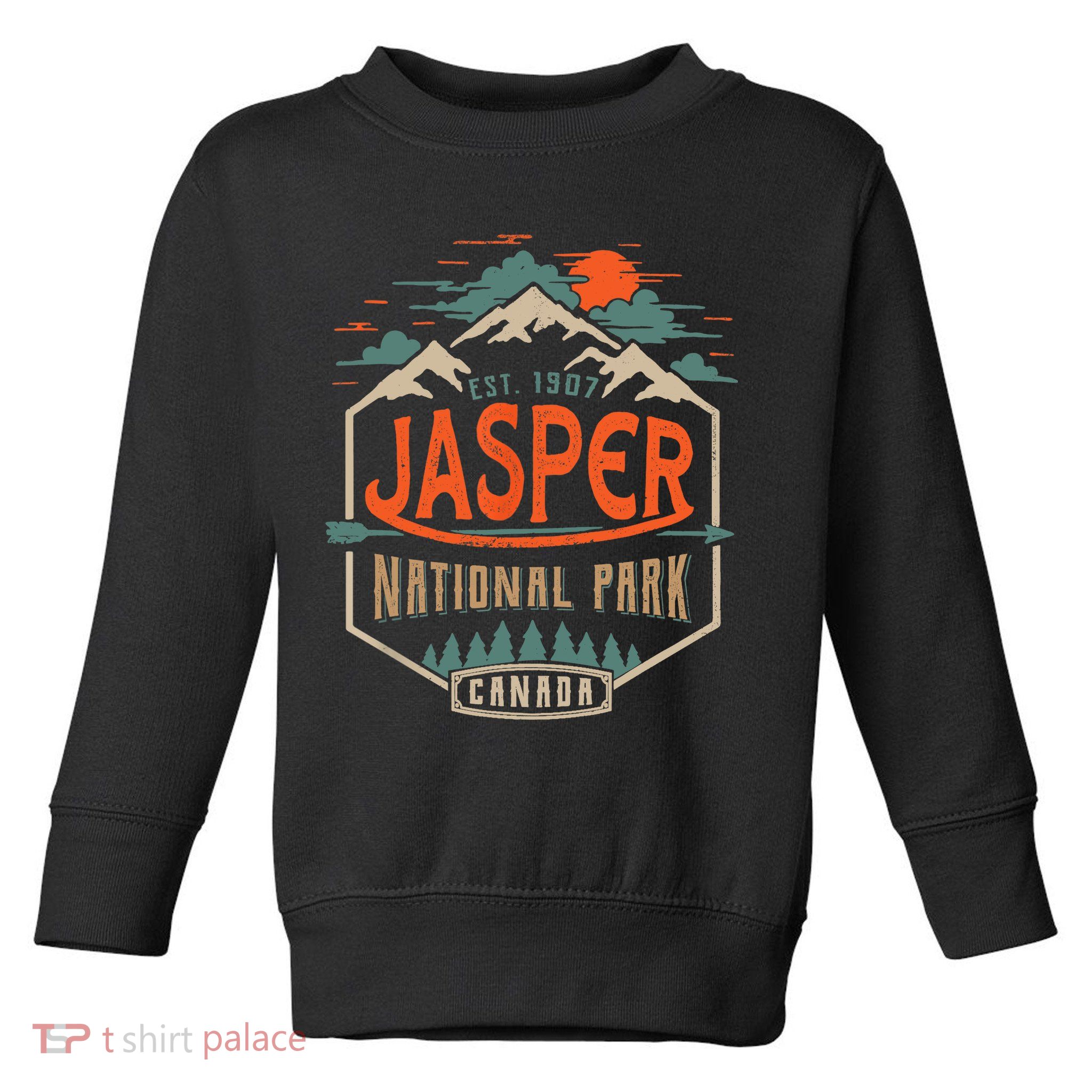 Jasper National Park, Alberta, Canada Exploration Travel Toddler Sweatshirt