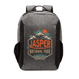 Jasper National Park, Alberta, Canada Exploration Travel Vector Backpack