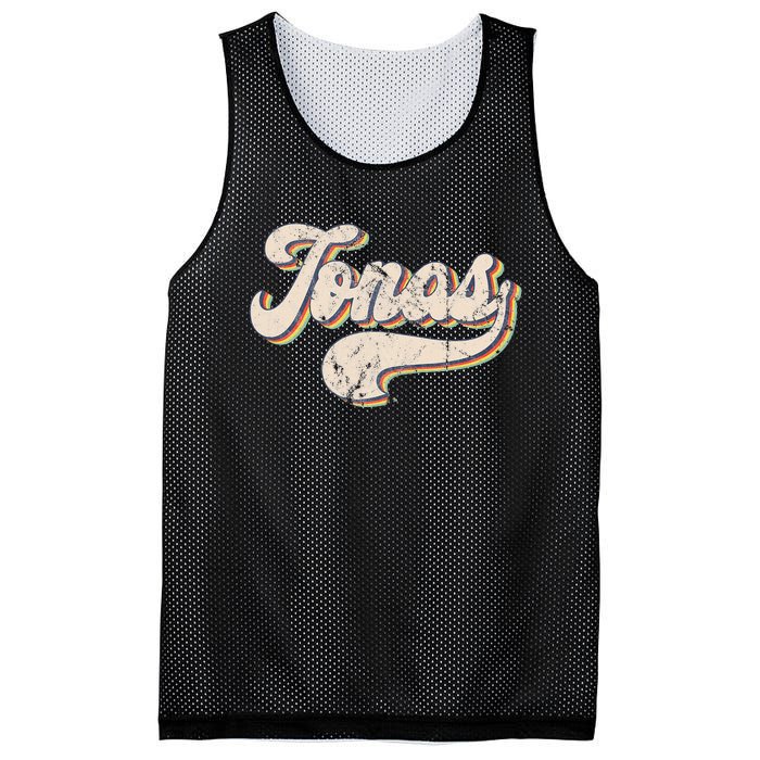 Jonas Name Personalized Vintage Retro Wo Mesh Reversible Basketball Jersey Tank