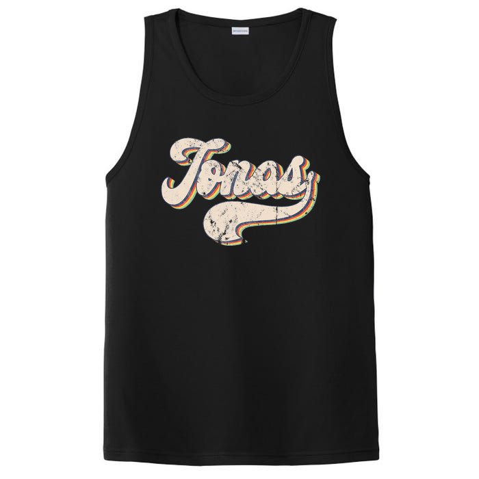 Jonas Name Personalized Vintage Retro Wo PosiCharge Competitor Tank