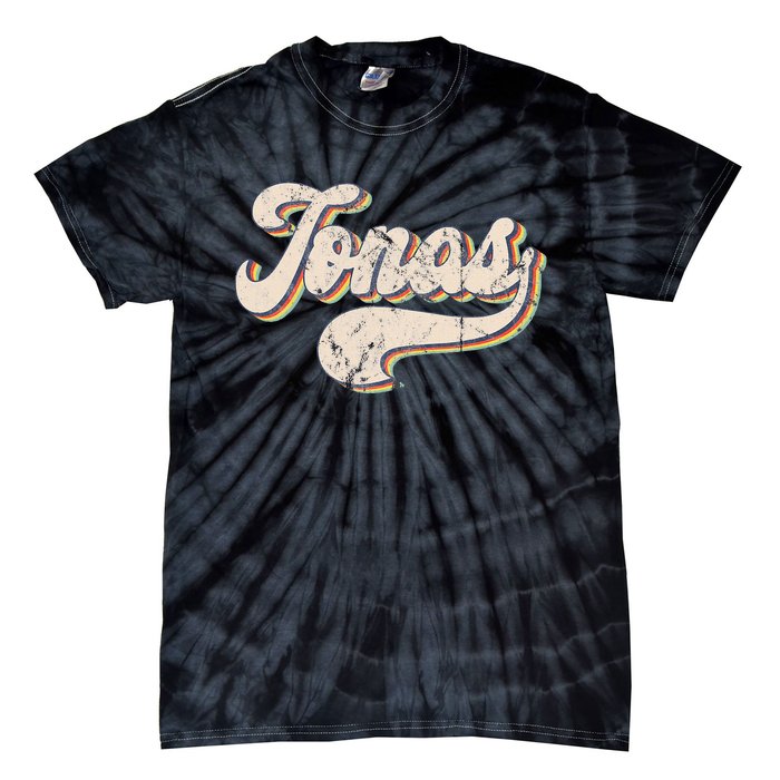 Jonas Name Personalized Vintage Retro Wo Tie-Dye T-Shirt