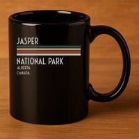 Jasper National Park Canada 11oz C Handle Ceramic Mug