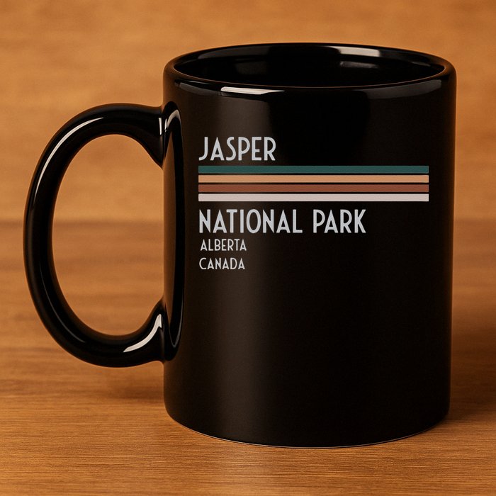 Jasper National Park Canada 11oz C Handle Ceramic Mug