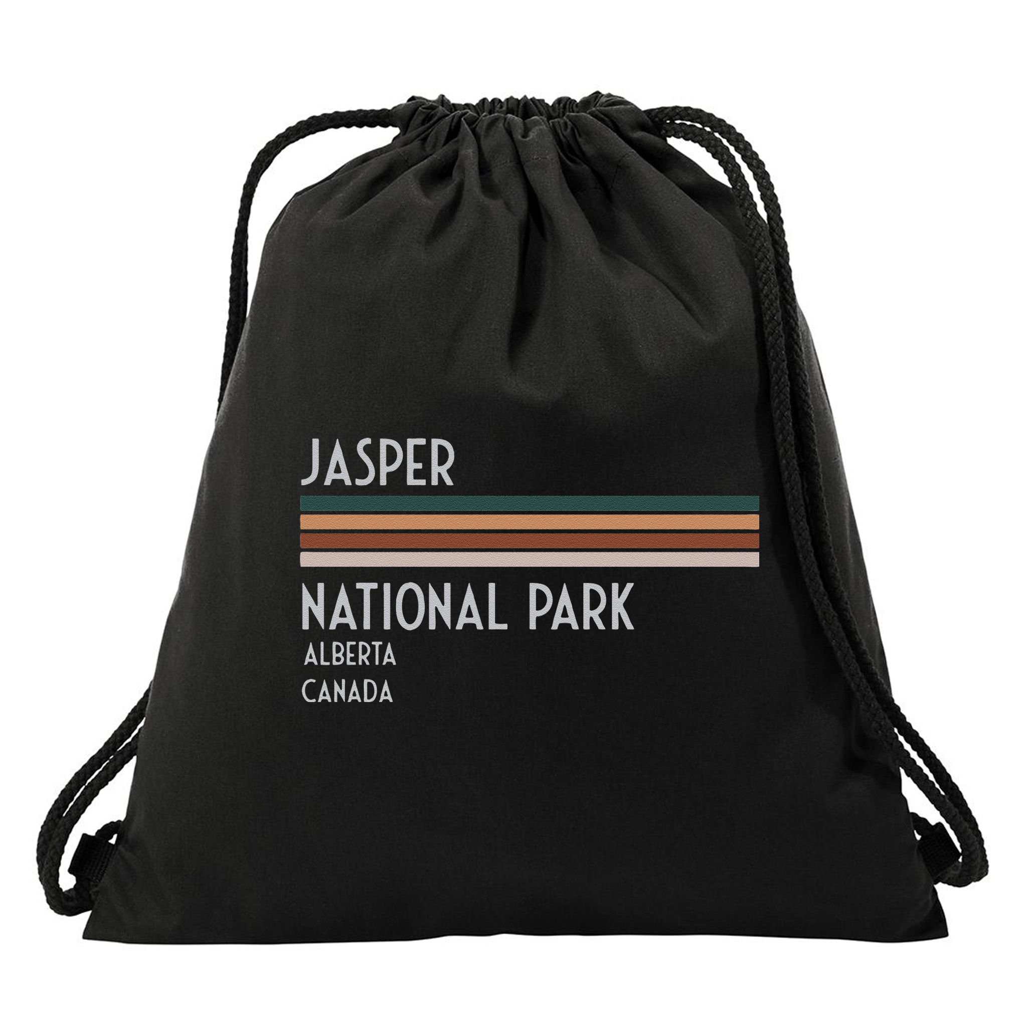 Jasper National Park Canada Drawstring Bag