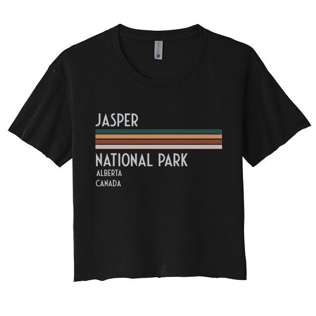 Jasper National Park Canada Crop Top