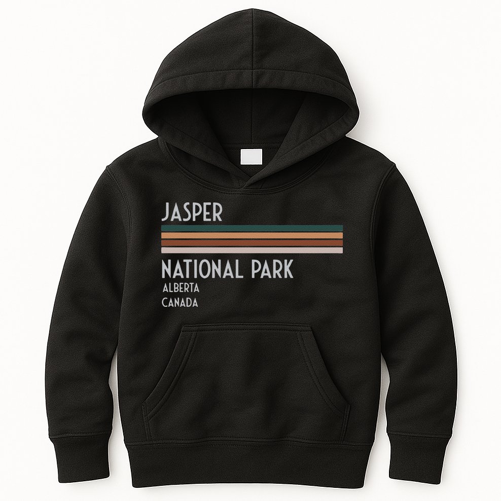 Jasper National Park Canada Kids Hoodie