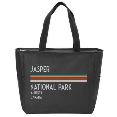Jasper National Park Canada Zip Tote Bag