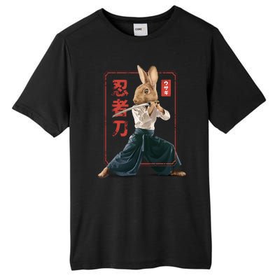 Japanese Ninja Rabbit Tall Fusion ChromaSoft Performance T-Shirt