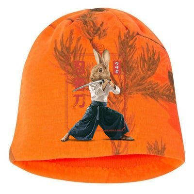 Japanese Ninja Rabbit Kati - Camo Knit Beanie