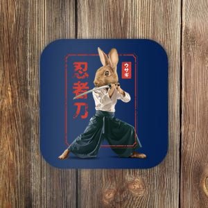 Japanese Ninja Rabbit Coaster