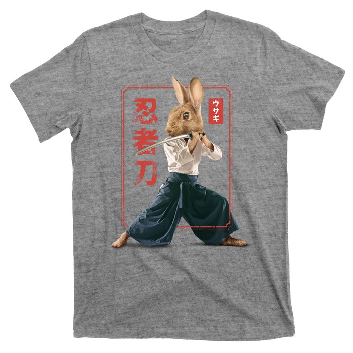 Japanese Ninja Rabbit T-Shirt