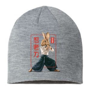 Japanese Ninja Rabbit Sustainable Beanie