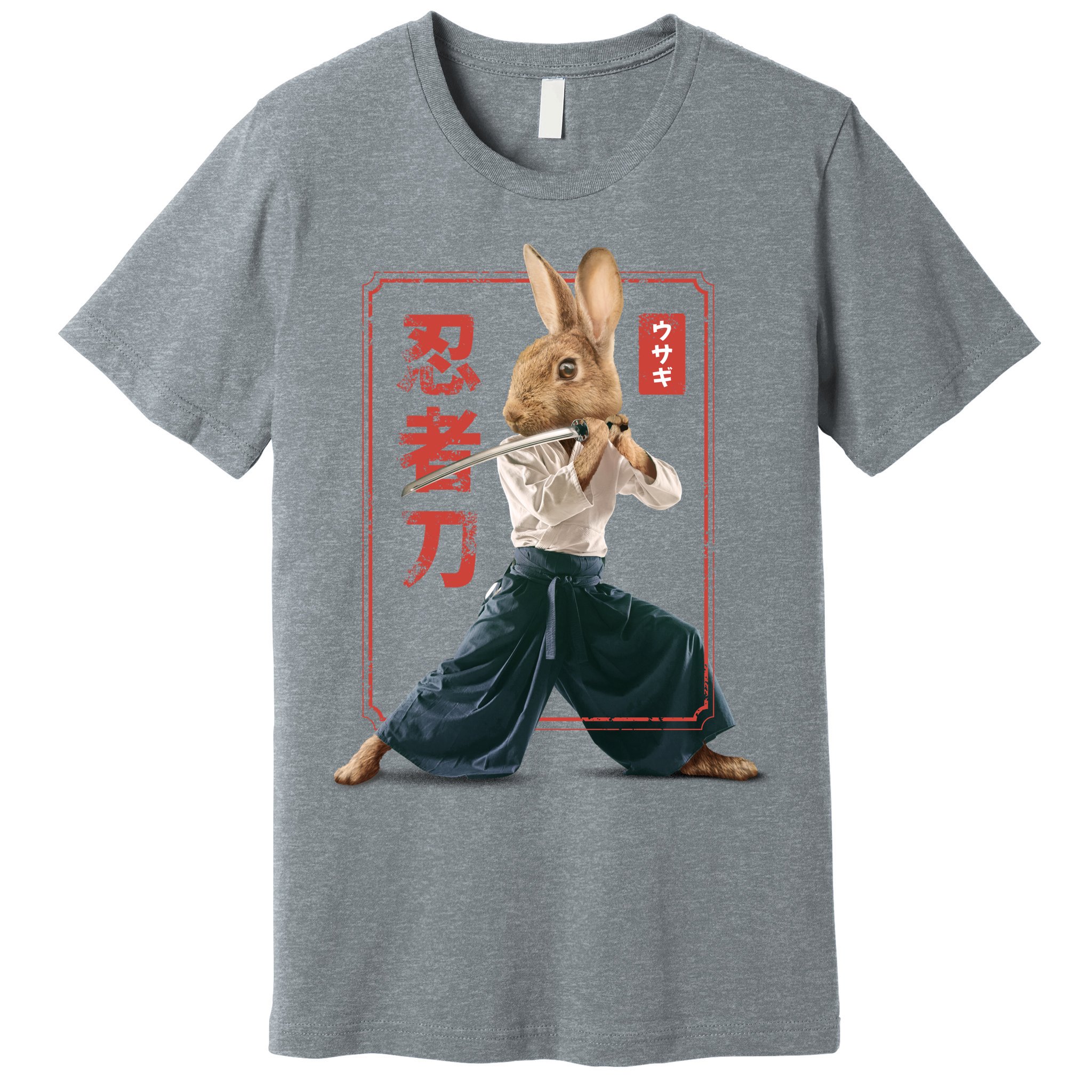 Japanese Ninja Rabbit Premium T-Shirt